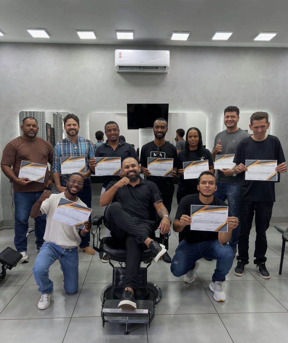 Turma formada na Pipoka Academy